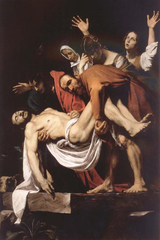 Caravaggio The entombment