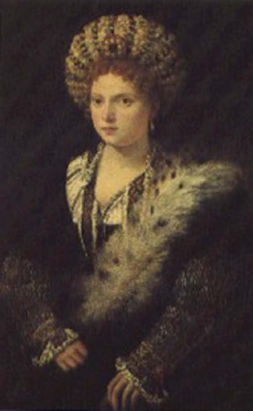 Titian Isabella De Site oil painting image