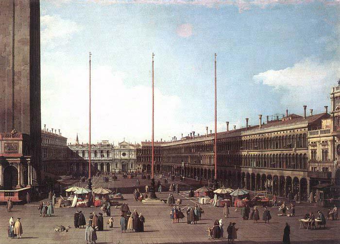 Canaletto Piazza San Marco oil painting image