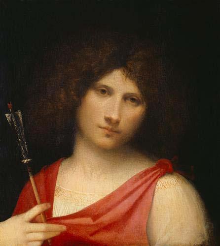 Giorgione Young Man with Arrow oil painting image
