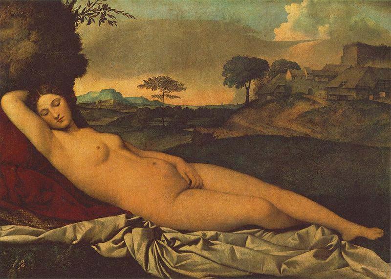 Giorgione Sleeping Venus oil painting image