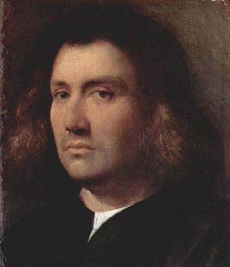 Giorgione The San Diego Portrait of a Man oil painting image