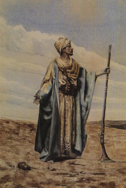Nasi The Desert Sentry. oil painting image