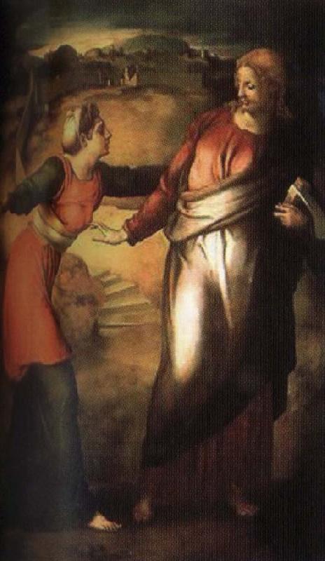 Pontormo Do not touch me oil painting image