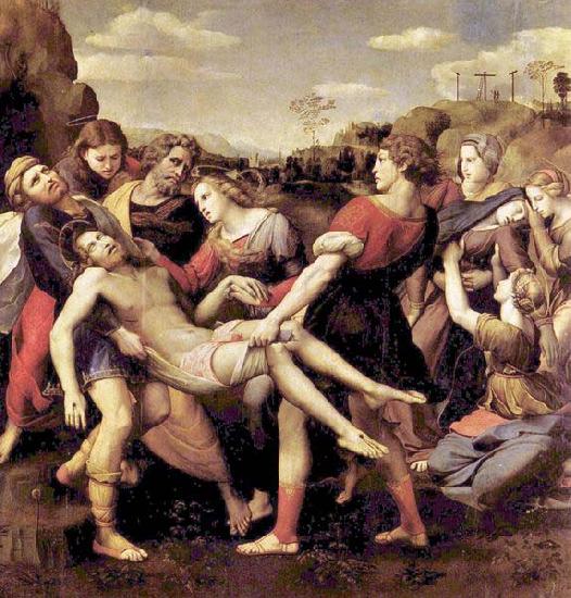 Raphael Deposition of Christ, oil painting image