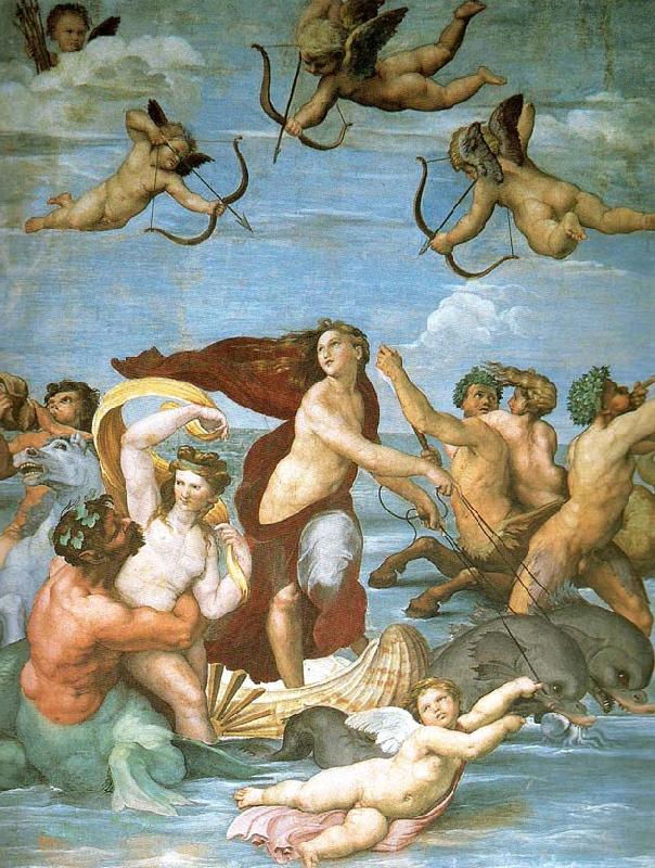 Raphael galatea oil painting image