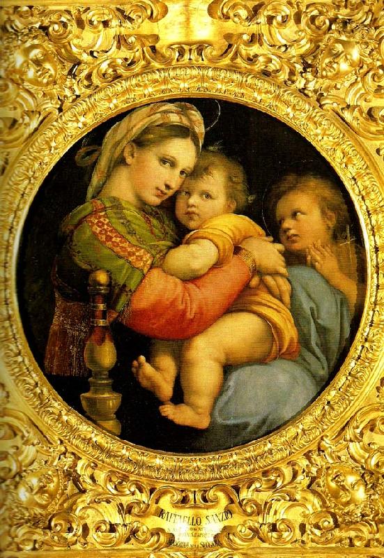 Raphael madonna della tenda oil painting image