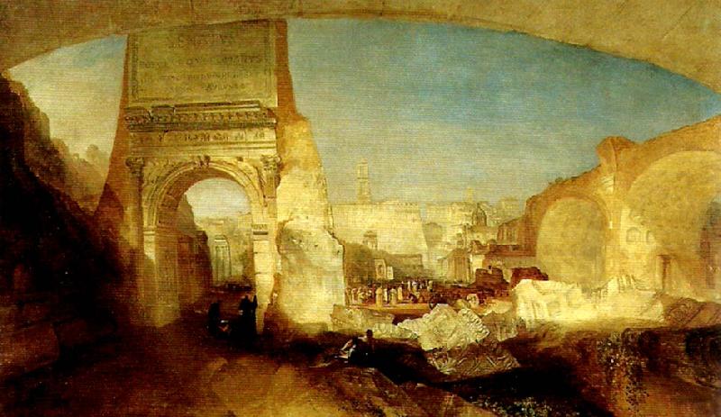 J.M.W.Turner forum romanum oil painting image