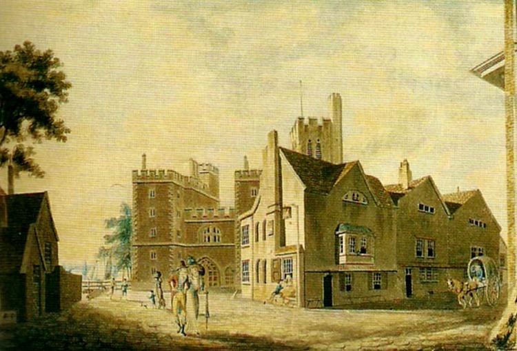J.M.W.Turner the archbishop's palace, lambeth oil painting image