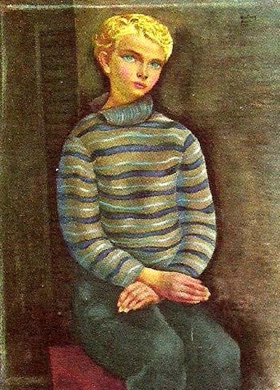 kislind portratt av en pojke oil painting image