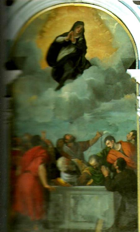 Titian l, assomption de la vierge