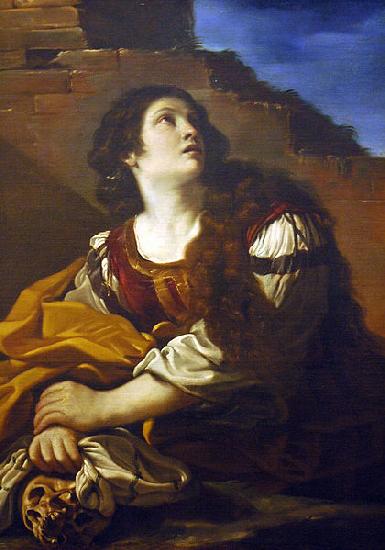 GUERCINO Mary Magdalene oil painting image