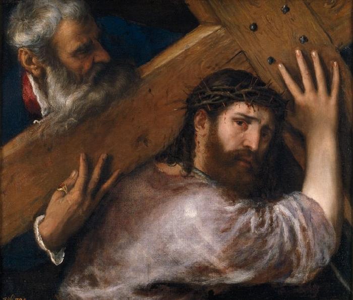 Titian Christ Carrying the Cross oil painting image