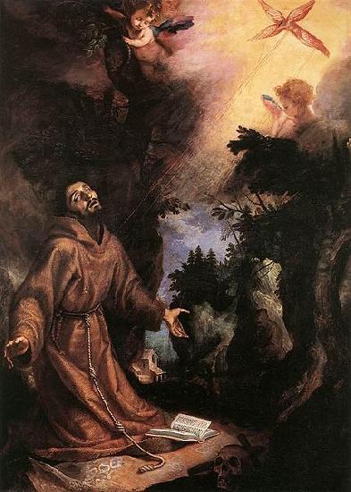 CIGOLI St Francis Receives the Stigmata oil painting image