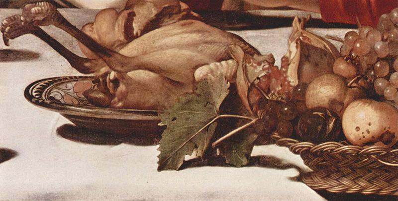 Caravaggio Christus in Emmaus oil painting image