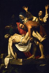 Caravaggio Deposition of Christ oil painting image
