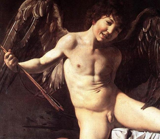 Caravaggio Amor vincit omnia. oil painting image