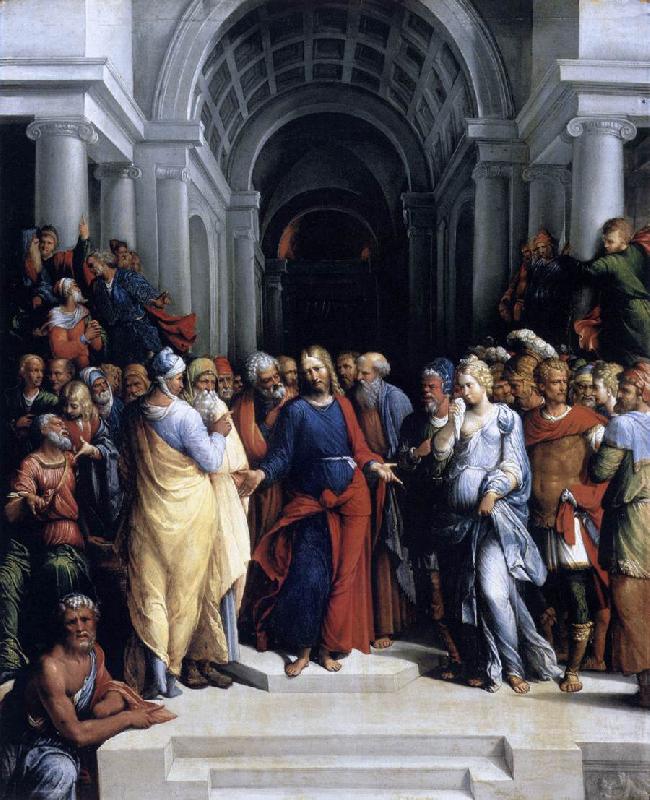 Garofalo Christ and the Adulteress oil painting image