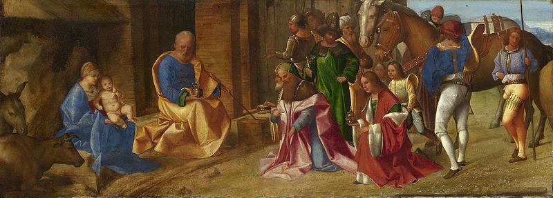 Giorgione The Adoration of the Kings oil painting image