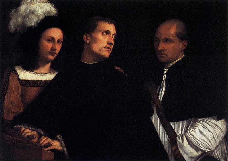Titian Das Konzert oil painting image