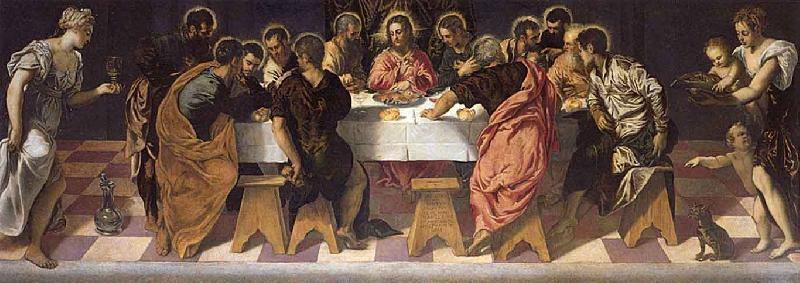 Tintoretto La ultima Cena oil painting image