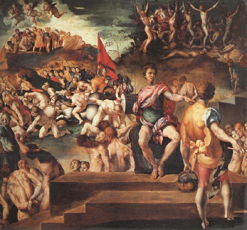 Pontormo Martydom of St.Maurice and the Theban Legions