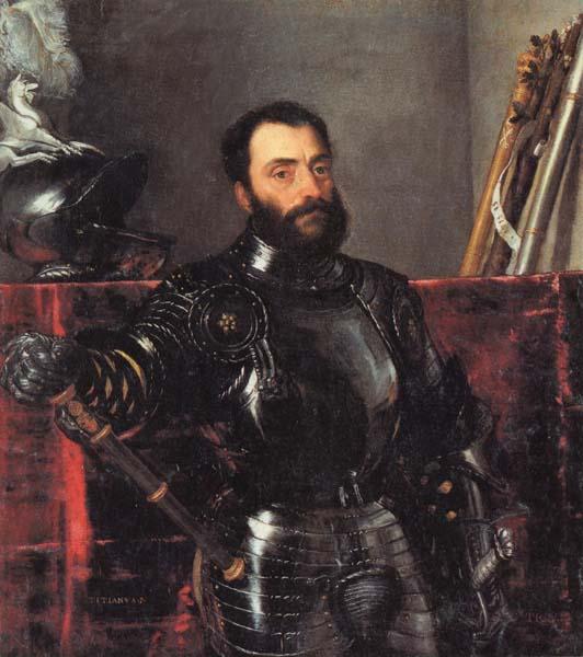 Titian Portrait of Francesco Maria della Rovere oil painting image