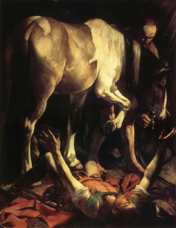 Caravaggio Conversion of Saint Paul oil painting image