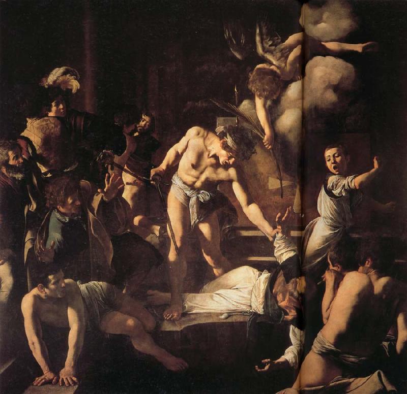 Caravaggio Martyrdom of St.Matthew oil painting image