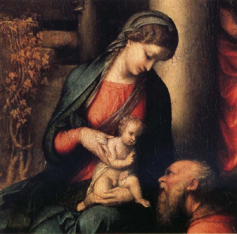 Correggio Details of Adoration of the Magi oil painting image