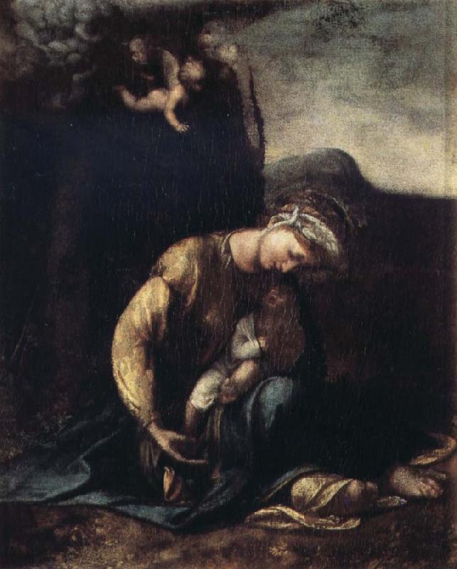 Correggio Madonna Zingarella oil painting image
