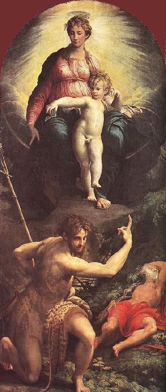 PARMIGIANINO The Vision of St Jerome oil painting image