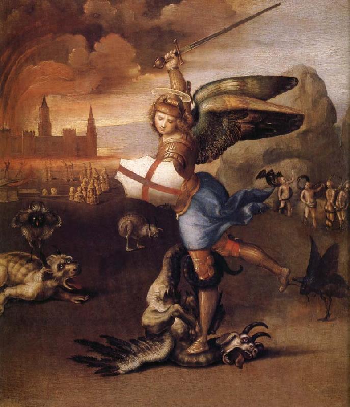 Raffaello Saint-Michel oil painting image