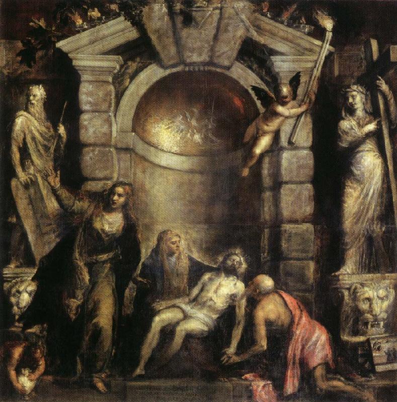 Titian Pieta oil painting image