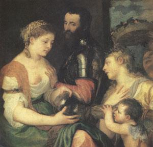 Titian An Allegory (mk05) oil painting image