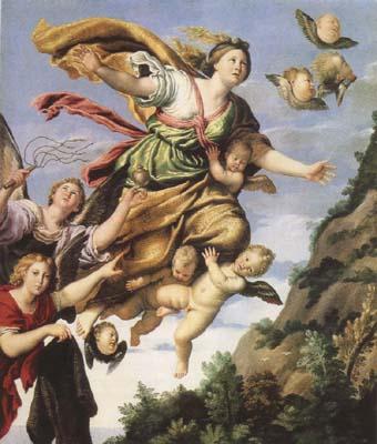 Domenichino The Assumption of Mary Magdalen into Heaven (mk08) oil painting image