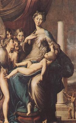 PARMIGIANINO Madonna of t he Long Neck (mk08) oil painting image