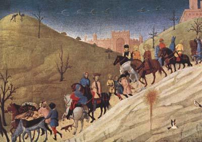 SASSETTA The Procession of the Magi (mk08) oil painting image