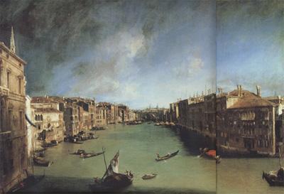 Canaletto Il Canal Grande Balbi (mk21) oil painting image