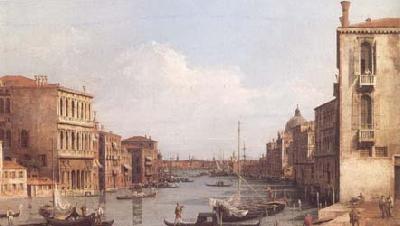 Canaletto The Grand Canal from Campo S Vio towards the Bacino (mk25) oil painting image