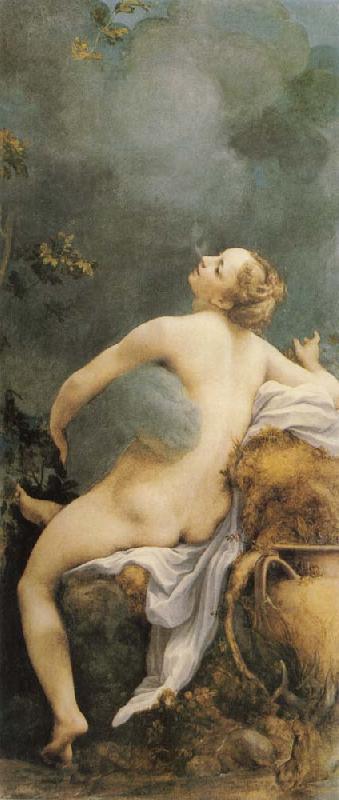 Correggio Zeus and Io oil painting image